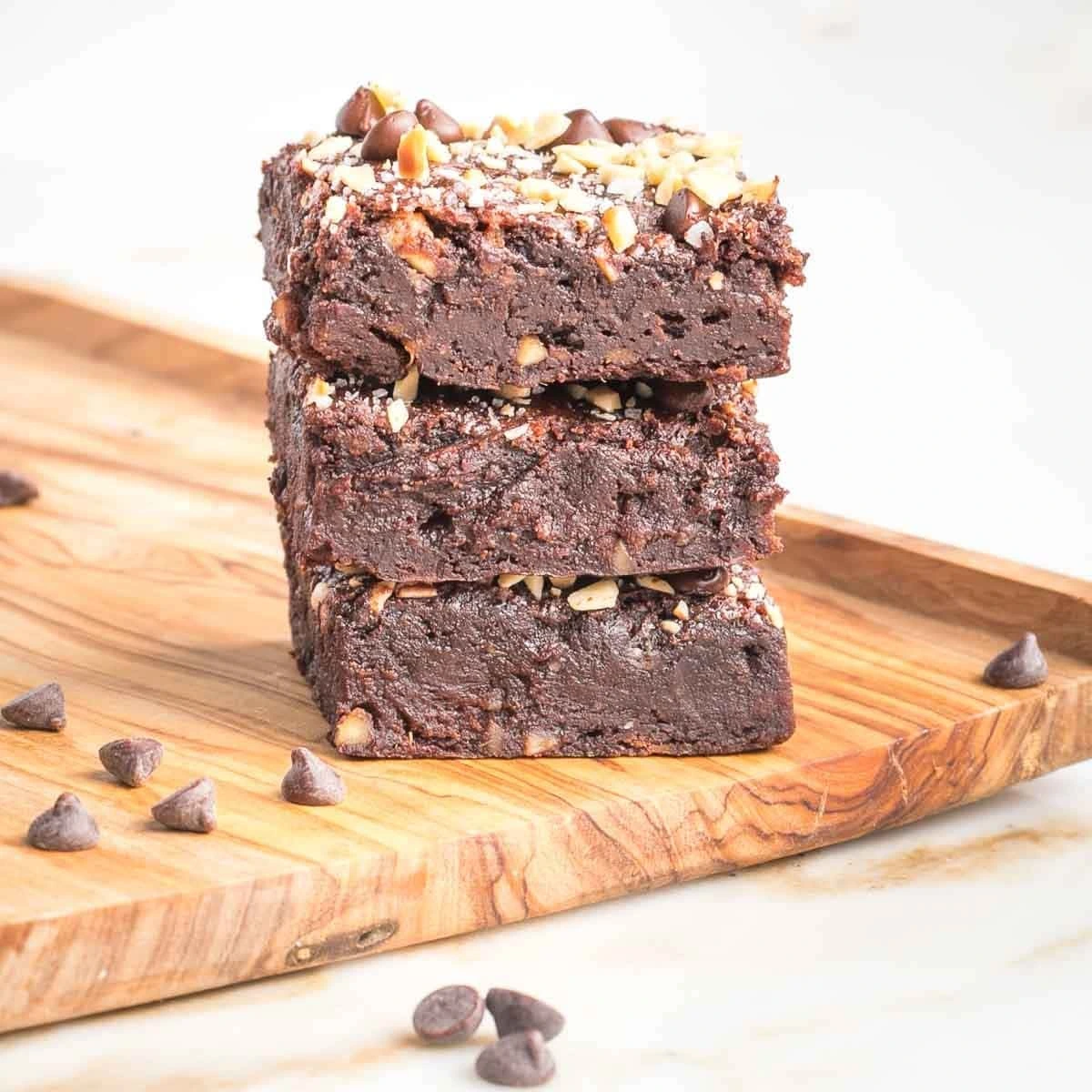 Moist and Flourless Sweet Potato Brownies