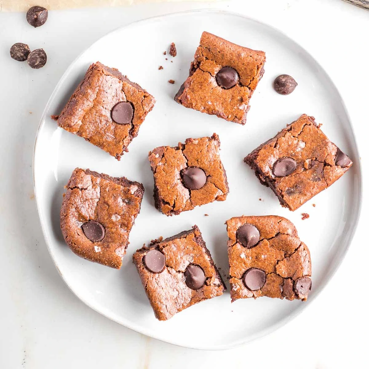 Vegan Tahini Brownies